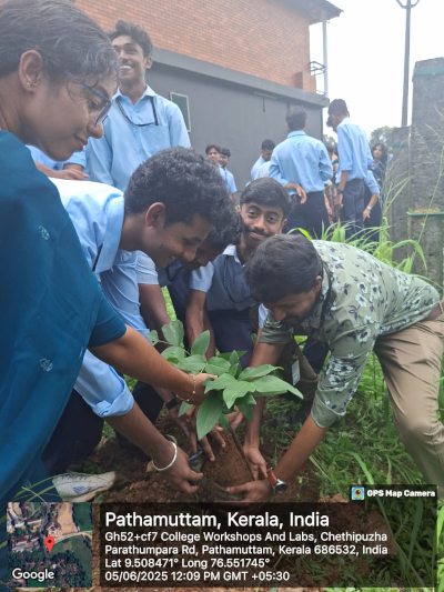World Environment Day Celebrated at Saintgits