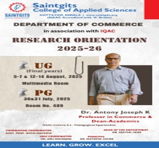 Research Orientation Programme for PG Students