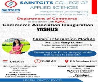 Commerce Association Inauguration and Alumni Interaction