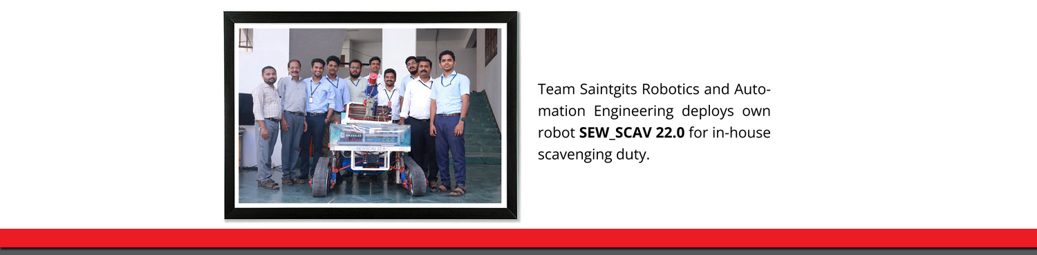 Team Saintgits Robotics & Automation Engineering
