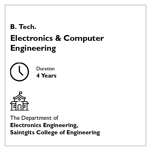 B. Tech. Electronics and Computer Engineering