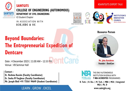 Expert Talk on Beyond Boundaries: The Entrepreneurial Expedition of Dentcare
