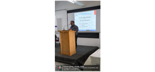 PTA Meeting for Second Year Students