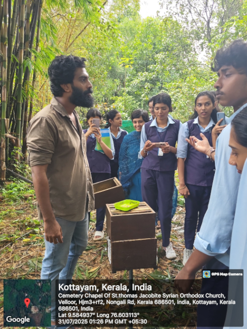 Field visit by 3rd year Psychology students