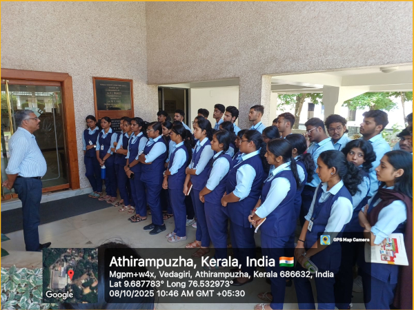 BBA Students Visit KSE Ltd., Vedagiri Unit
