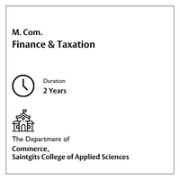 M. Com. (Finance & Taxation)