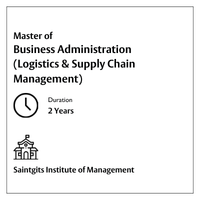 Master of Business Administration (Logistics & Supply Chain Management)