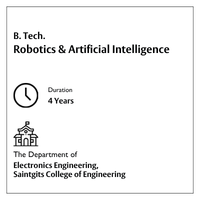 B. Tech. Robotics & Artificial Intelligence