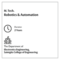 M. Tech. Robotics-Automation