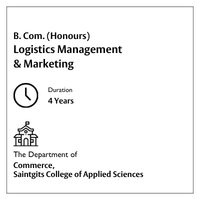 B. Com. (Honours) Logistics Management & Marketing<br />

