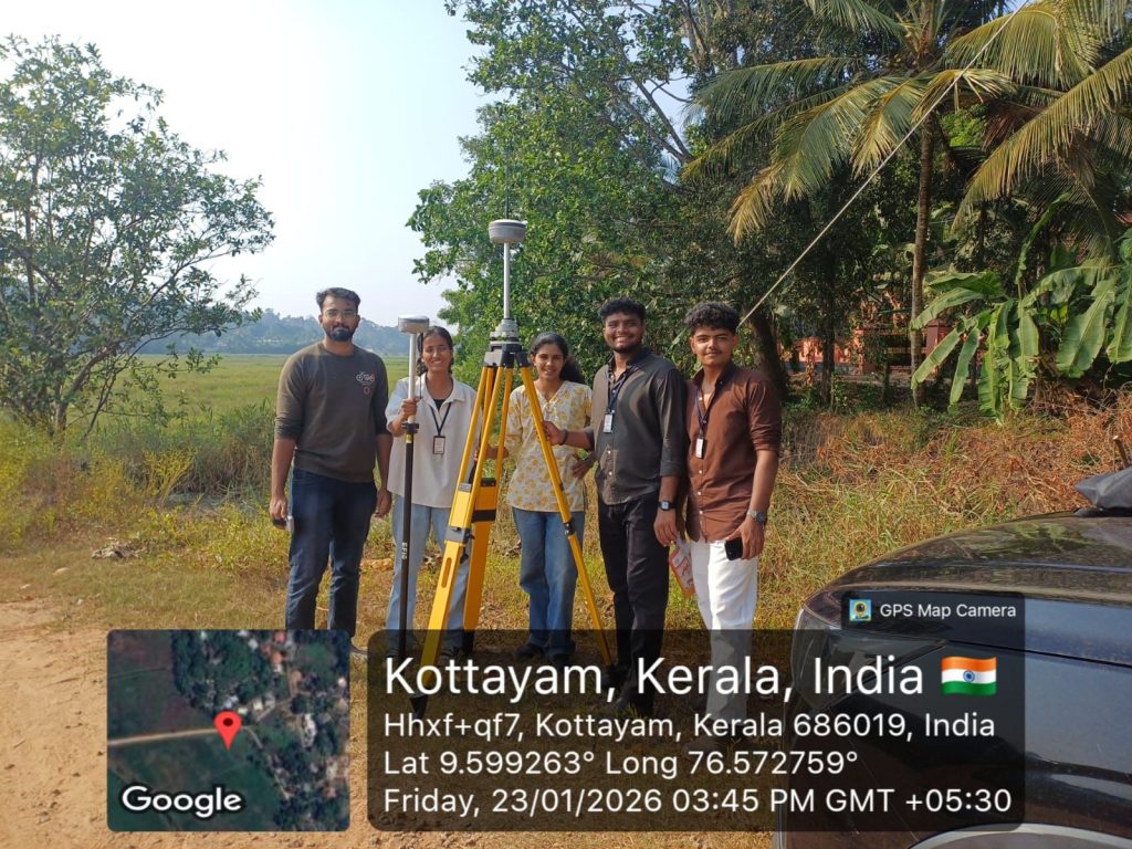Field Survey using RTK