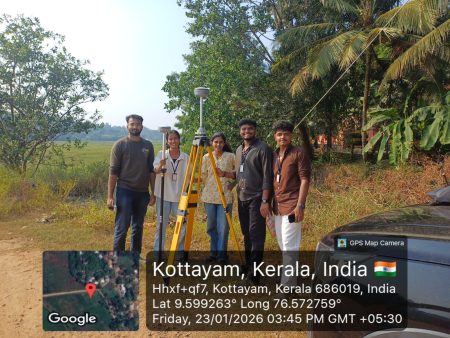 Field Survey using RTK